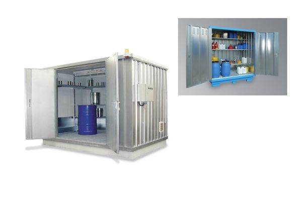 Gefahrstoff-Container