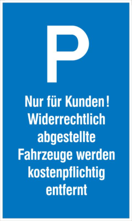 566715 - Parkplatzschild