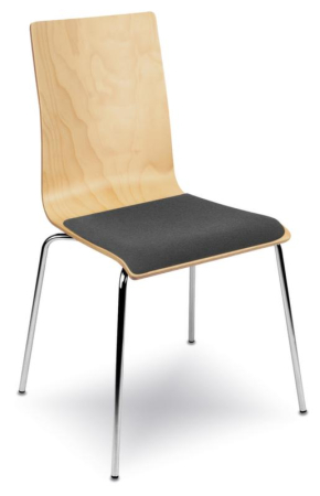 526126 - Holzschalenstuhl