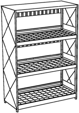 200399 - Gefahrstoff-Regalcontainer