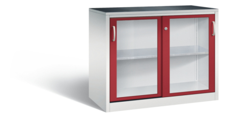 524855 - Sichtfenster-Schiebetürenschrank