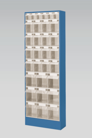 880221 - Magazinschrank mit Klappkästen
