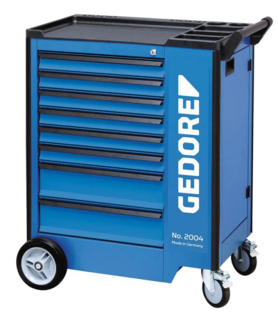 252654 - GEDORE 1500 ES-02-2004 Werkzeugwagen mit 207-teilig Werkzeugsortiment