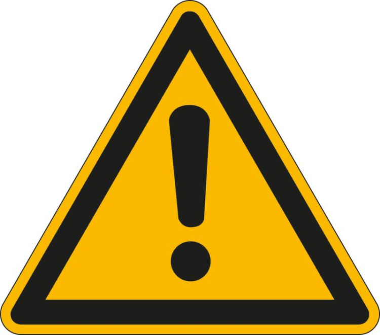 561777 - Warnschild