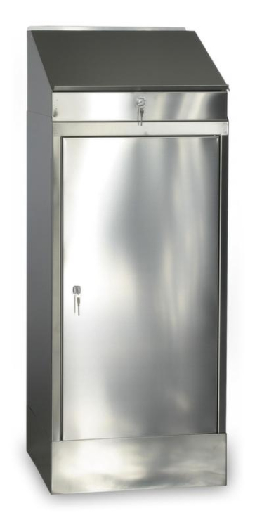 522044 - Edelstahl-Pultschrank