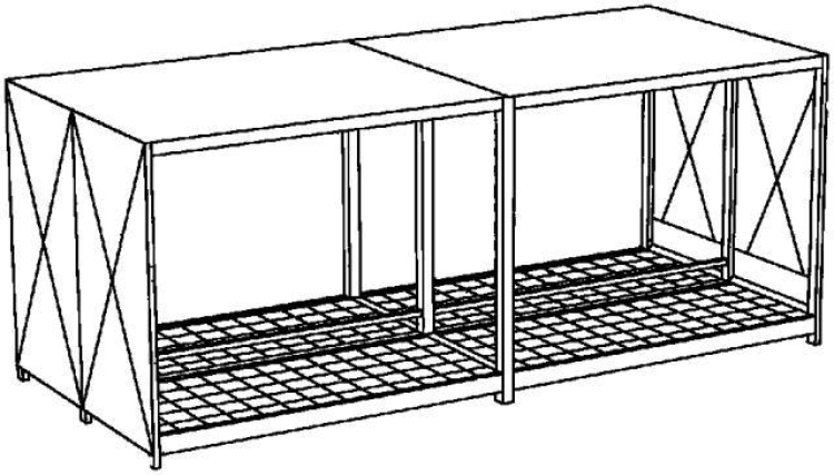 200342 - Gefahrstoff-Regalcontainer