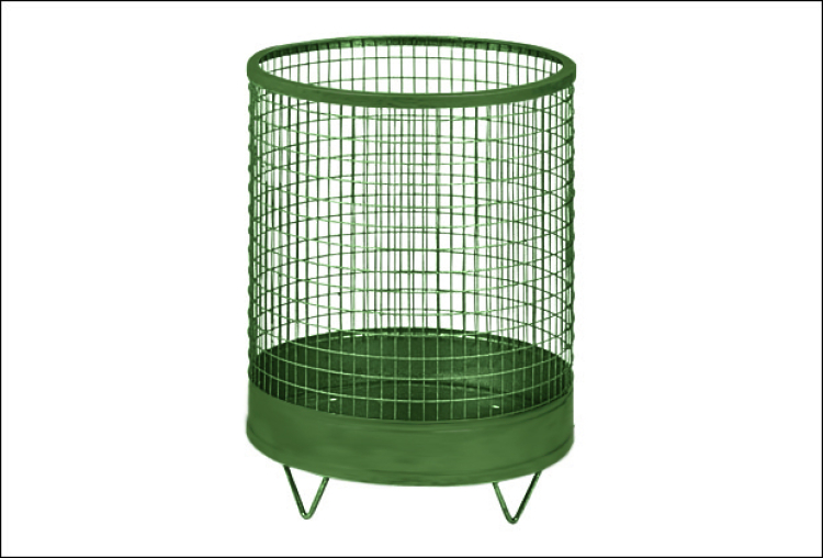 341384 - Drahtgitter-Abfallbehälter