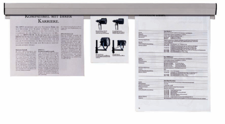 146843 - Papierklemmschiene