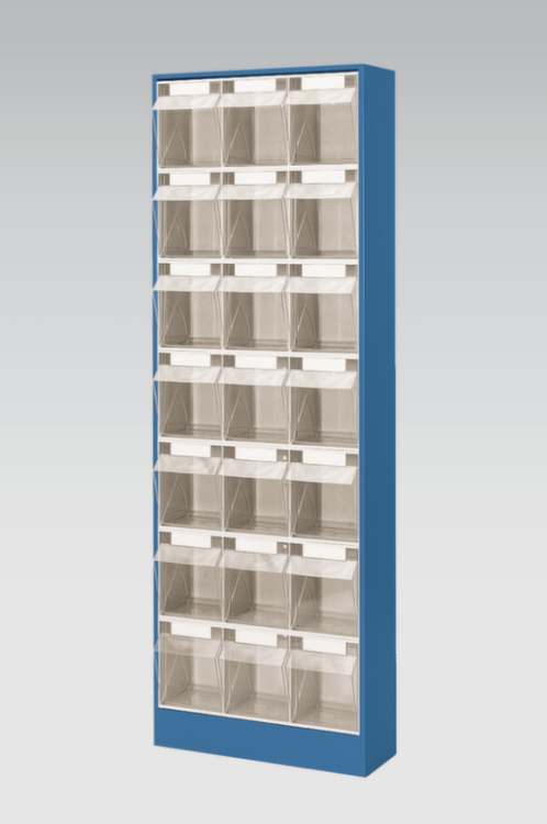 100617 - Magazinschrank mit Klappkästen