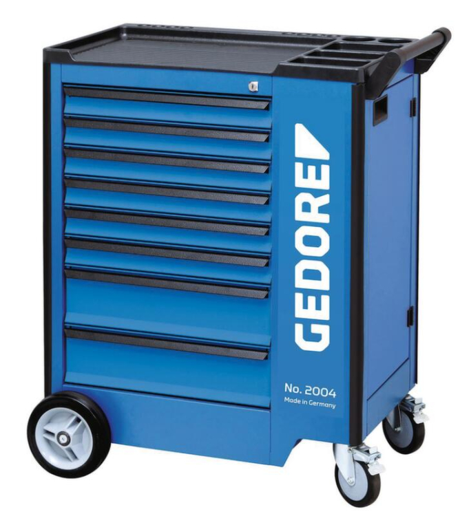 252654 - GEDORE 1500 ES-02-2004 Werkzeugwagen mit 207-teilig Werkzeugsortiment